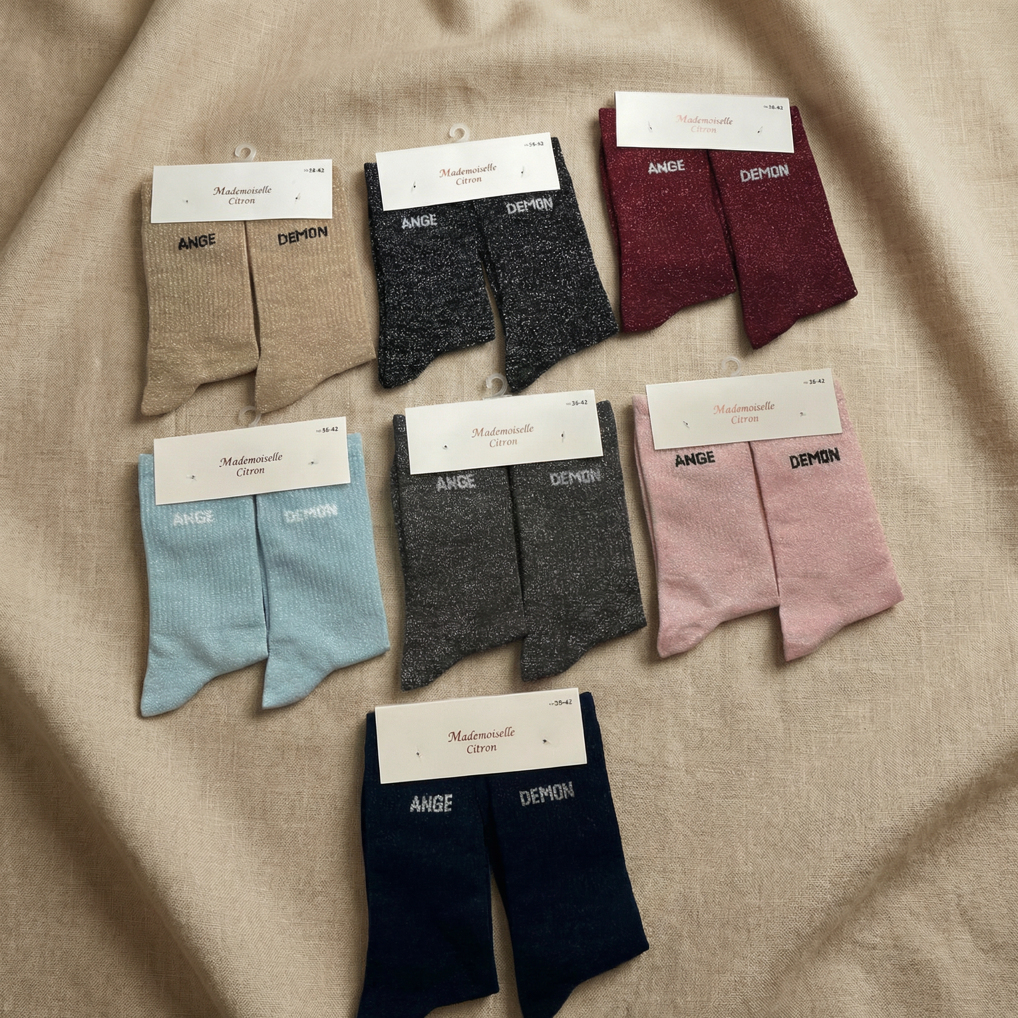 Chaussettes Ange Démon
