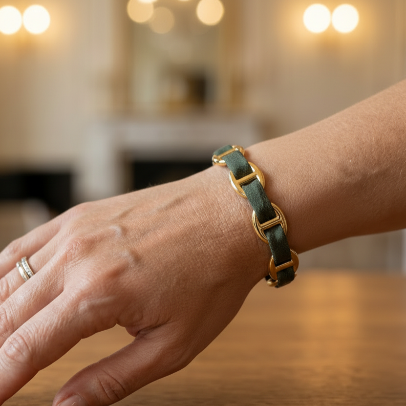 Bracelet Alba - Vert