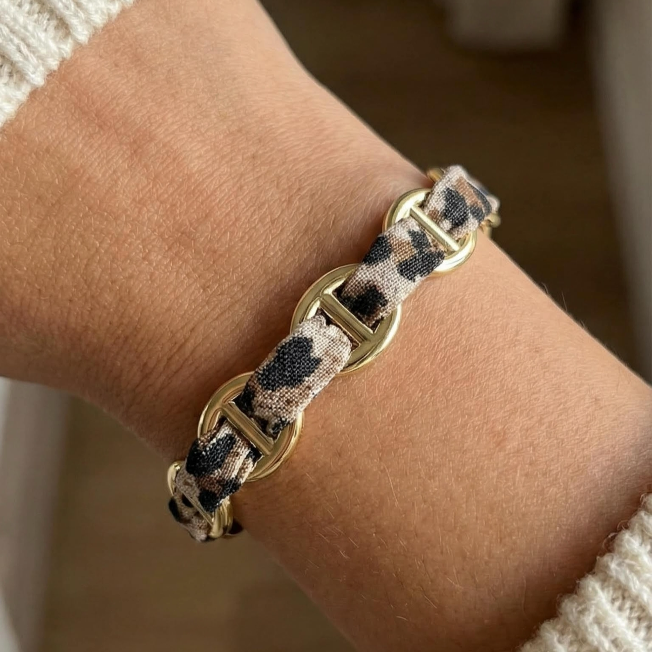 Bracelet Alba - Léopard